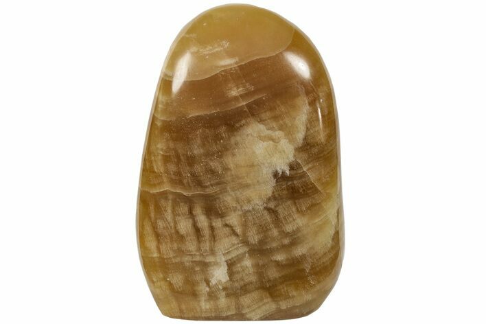5.4" Free-Standing, Polished Brown Calcite